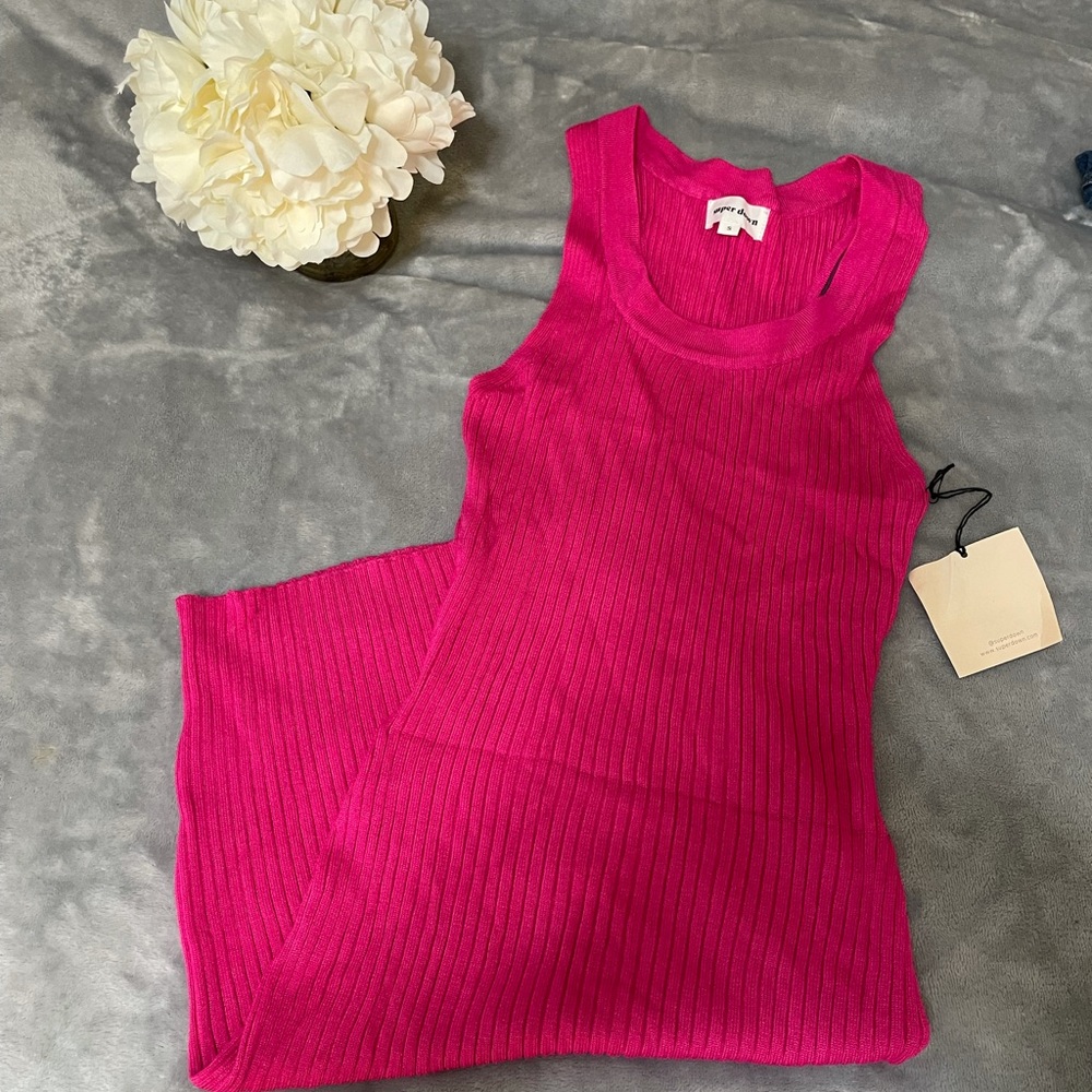 Hot pink Superdown dress - Small